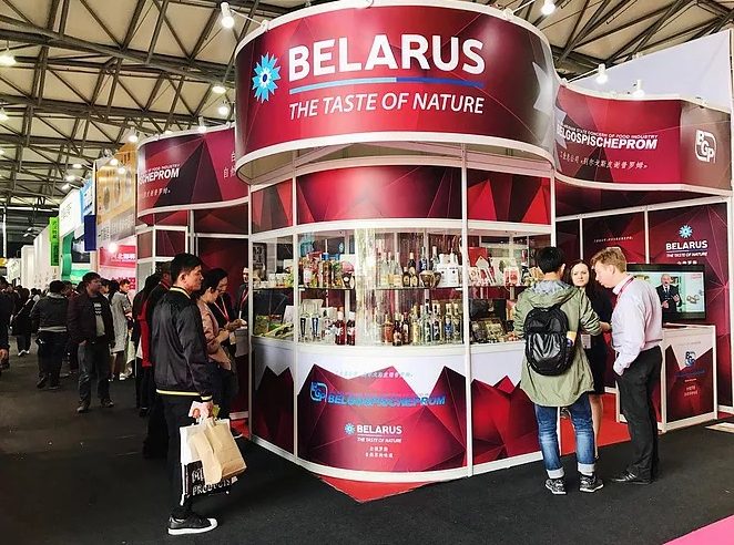 Белорусские продукты в Китае